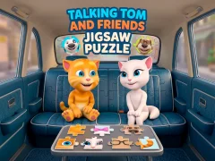 بازی Talking Tom and Friends Jigsaw Puzzle آنلاین