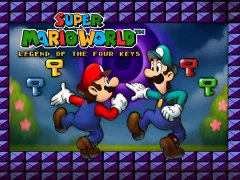 بازی Super Mario World Legend of the Four Keys آنلاین