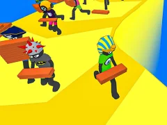بازی Stickman Planks Fall آنلاین