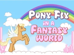 بازی Pony fly in a fantasy world آنلاین