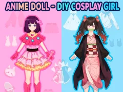 بازی Anime Doll - DIY Cosplay Girl آنلاین