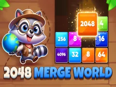 بازی 2048 Merge World آنلاین