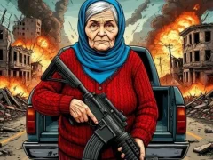 بازی Grandma with machine-gun: Apocalypsis آنلاین