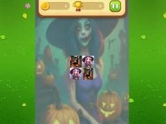 بازی Halloween Witch Memory Match آنلاین