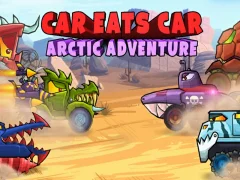 بازی Car Eats Car: Arctic Adventure آنلاین