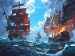 بازی Pirate Ships: Build and Fight آنلاین