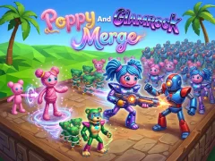 بازی Poppy And Glamrock Merge آنلاین