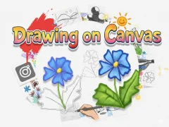 بازی Drawing on Canvas آنلاین