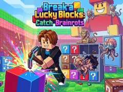 بازی Break a Lucky Blocks: Catch Brainrots آنلاین