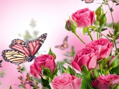 بازی Butterflies Puzzle آنلاین