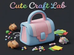 بازی Cute Craft Lab آنلاین