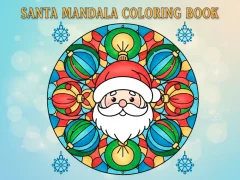 بازی Santa Mandala Coloring Book آنلاین