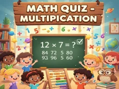 بازی Math Quiz - Multiplication آنلاین