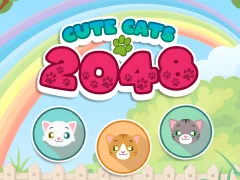 بازی Cute Cats 2048 آنلاین