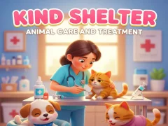 بازی Kind Shelter  Animal Care and Treatment آنلاین
