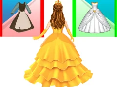 بازی Princess Dress Up Run آنلاین