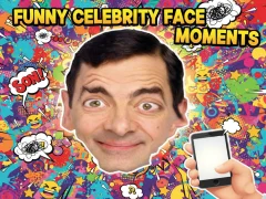 بازی Funny Celebrity Face Moments آنلاین