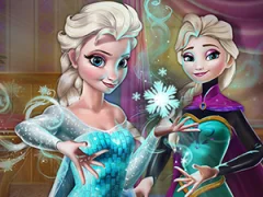 بازی Elsa Secret Transform آنلاین