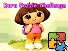 بازی Dora Puzzle Challenge آنلاین