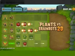 بازی Plants vs Brainrots 2D آنلاین