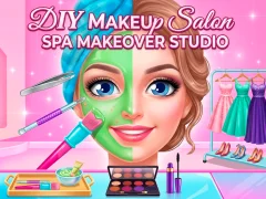 بازی DIY Makeup Salon Spa Makeover Studio آنلاین