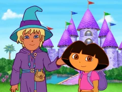 بازی Dora The explorer Dora's Magic Castle Adventure آنلاین