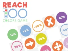 بازی Reach 100 Game of dots آنلاین