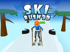 بازی Ski Rush 3d آنلاین