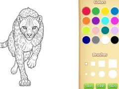 بازی Wild Animals Coloring Book آنلاین