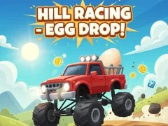 بازی Hill Racing - Egg drop! آنلاین