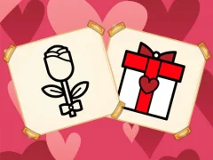 بازی Valentine Present Coloring آنلاین