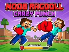 بازی Noob Ragdoll: Crazy Punch آنلاین