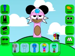 بازی Sprunki Character Maker OC آنلاین