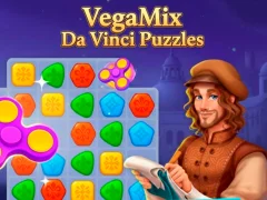 بازی VegaMix Da Vinci Puzzles آنلاین