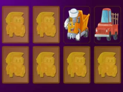 بازی Cartoon Trucks Memory آنلاین