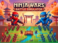 بازی Ninja Wars: Battle Simulator آنلاین