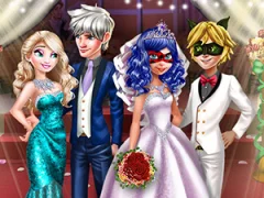 بازی Ladybug Wedding Royal Guests آنلاین
