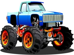 بازی Monster Truck Puzzle آنلاین