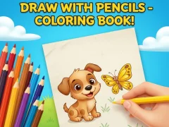 بازی Draw with Pencils — Coloring Book! آنلاین