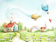 بازی Cartoon Dreaming Scences آنلاین