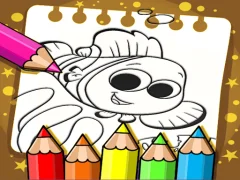 بازی Finding Nemo Color Book آنلاین