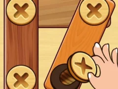 بازی Screw Nuts & Bolts: Wood Solve آنلاین