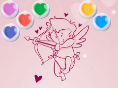 بازی Bubble Shooter Valentine آنلاین