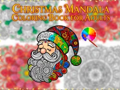 بازی Christmas Mandala Coloring Book for Adults آنلاین