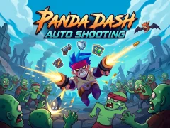 بازی Panda Dash Auto Shooting آنلاین