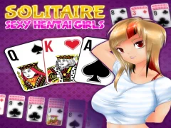 بازی Solitaire Manga Girls آنلاین