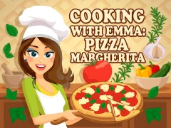 بازی Cooking with Emma Pizza Margherita آنلاین
