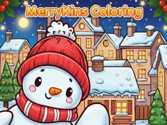 بازی MerryKins Coloring آنلاین