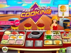 بازی Fast Food & Cooking آنلاین