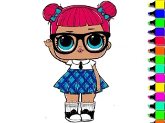 بازی Easy Kids Coloring Lol آنلاین